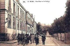 720- Blida - rue Bizot et le college